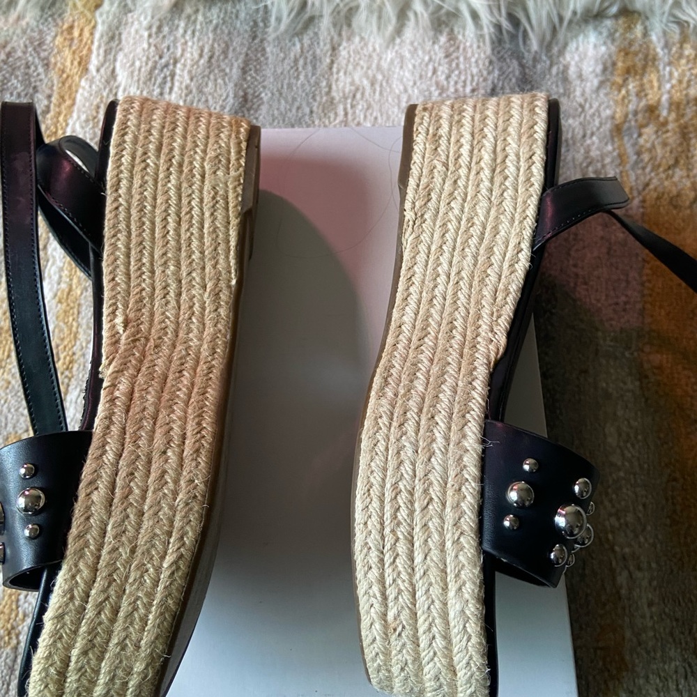 Platform Sandals Silver Studs - image 4